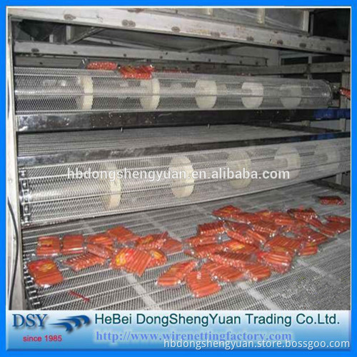 304 food conveying Stainless steel chain conveyor belt mesh with best price